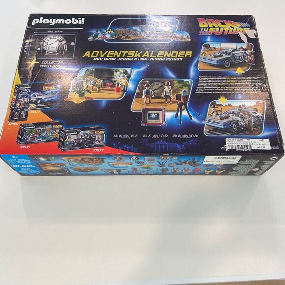 Playmobil Back To The Future Adventskalender 70576  75 Pieces  Marty McFly Emmet - Picture 13 of 16